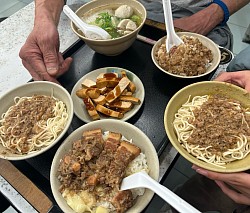 最初の台湾飯